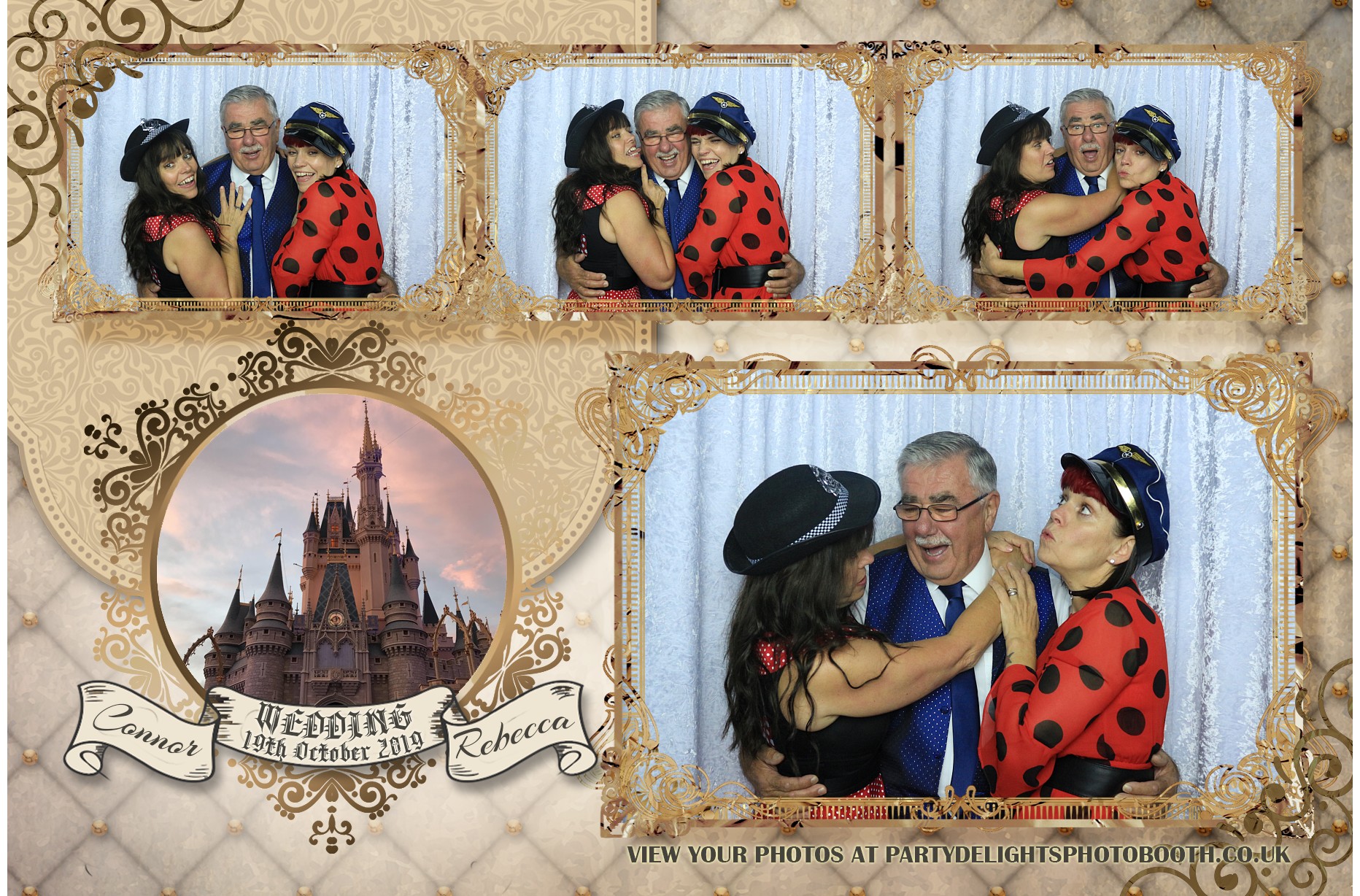 Connor and Rebecca’s Wedding - Prints | View more photos from the event at gallery.partydelightsphotobooth.co.uk/u/PartyDelightsPhotoBooth/Connor-and-Rebecca’s-Wedding-Prints